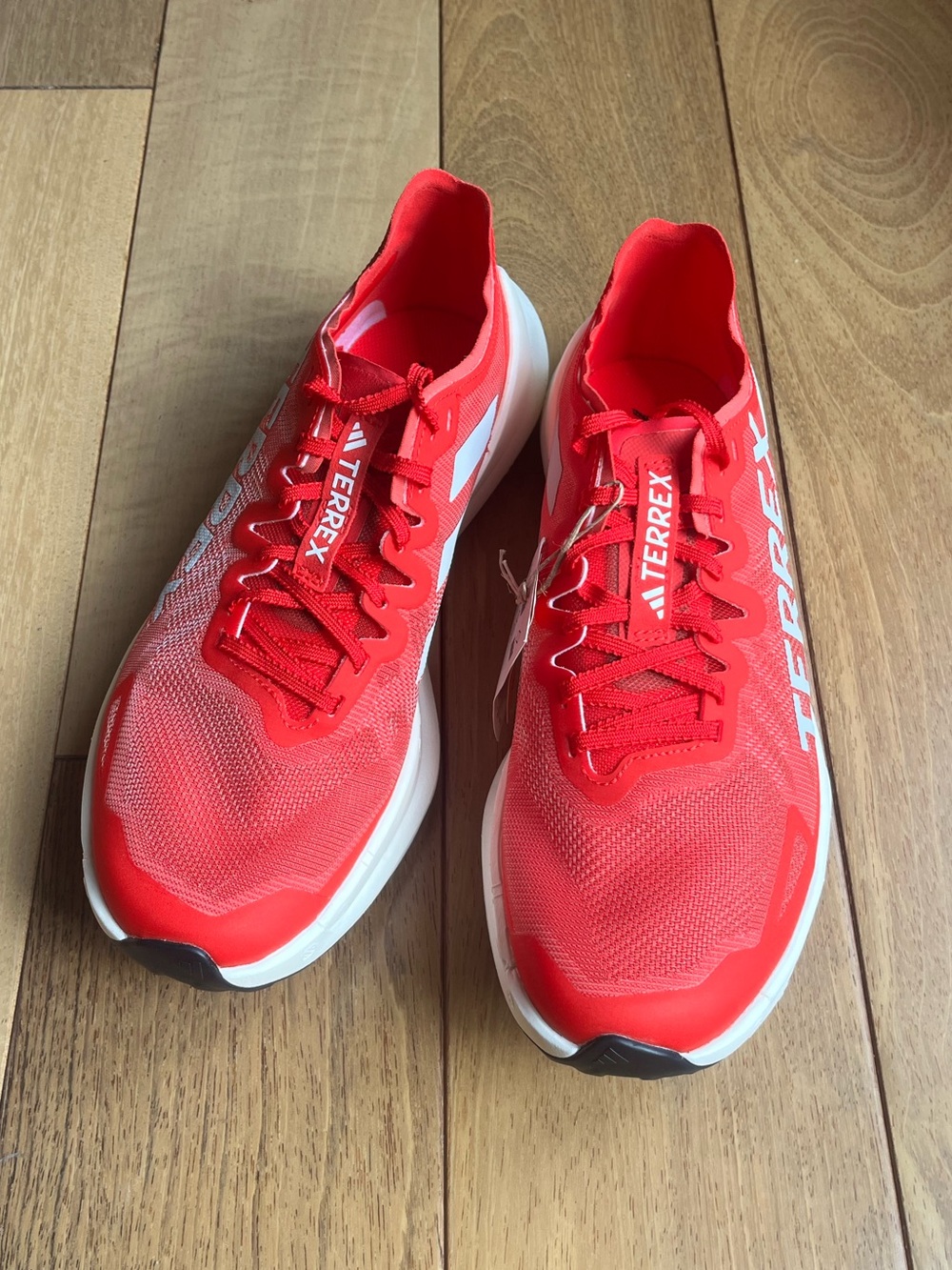NWOB $220 Adidas Terrex Agravic Speed Ultra Trail Running Red Men Sz 9